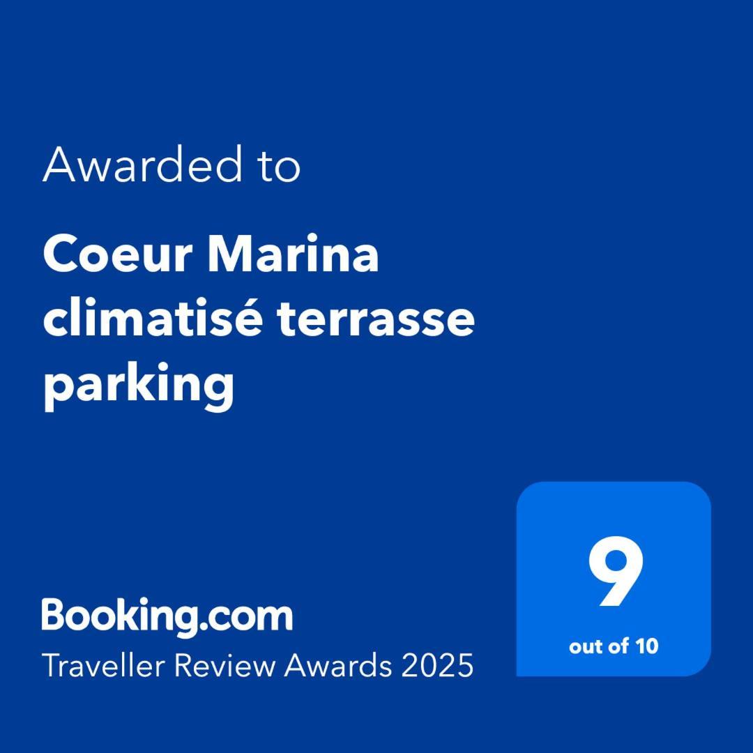 Coeur Marina Climatise Terrasse Parking Leilighet Fréjus Eksteriør bilde